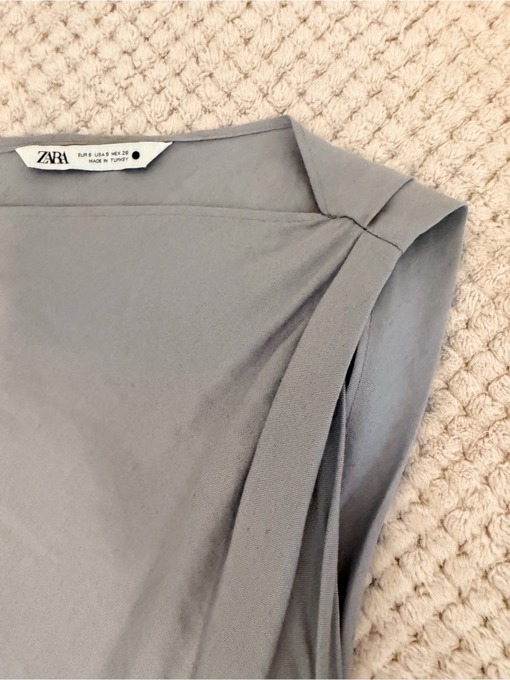 ZARA Light Grey Sleeveless Maxi Dress - Picture 4 of 6